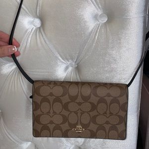 Anna Foldover Crossbody Clutch